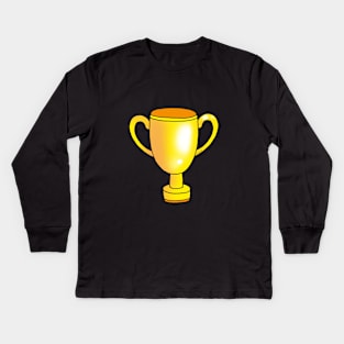 golden trophy Kids Long Sleeve T-Shirt